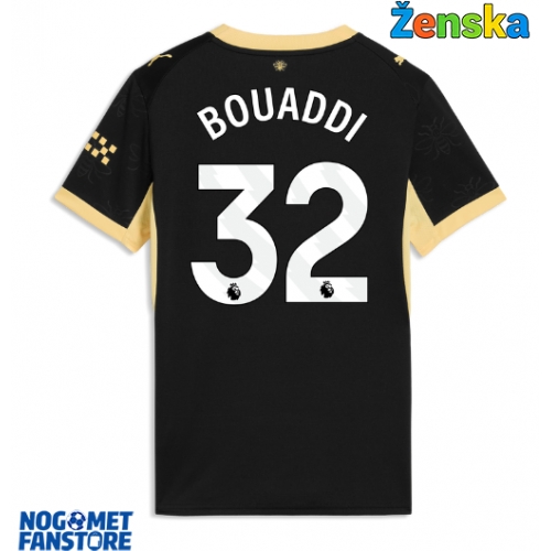 Manchester City Ayyoub Bouaddi #32 Gostujuci Dres za Ženska 2026-27 Kratak Rukav